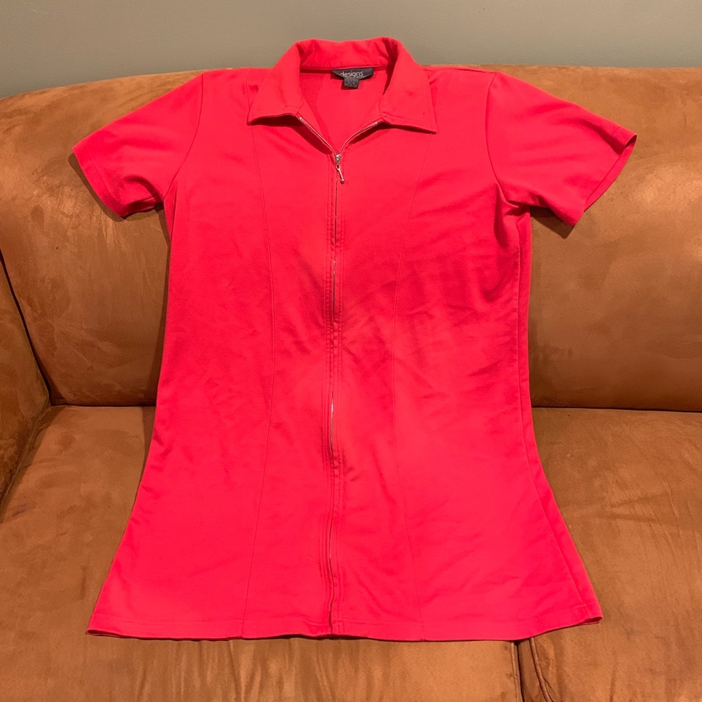 Lane Bryant Tennis Dress Sportwear Zipper Close